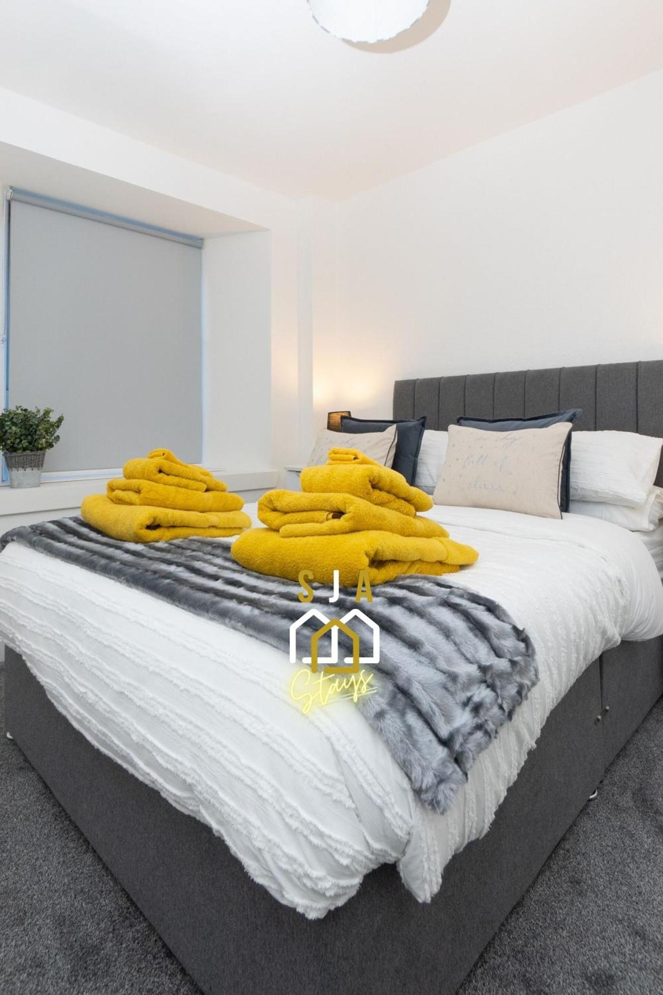 Central City Stay - Sja Stays - 1 Bed Apartment Aberdeen Kültér fotó