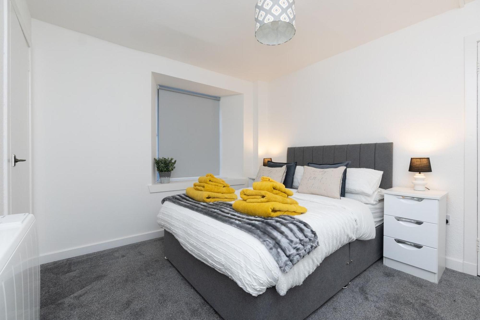 Central City Stay - Sja Stays - 1 Bed Apartment Aberdeen Kültér fotó