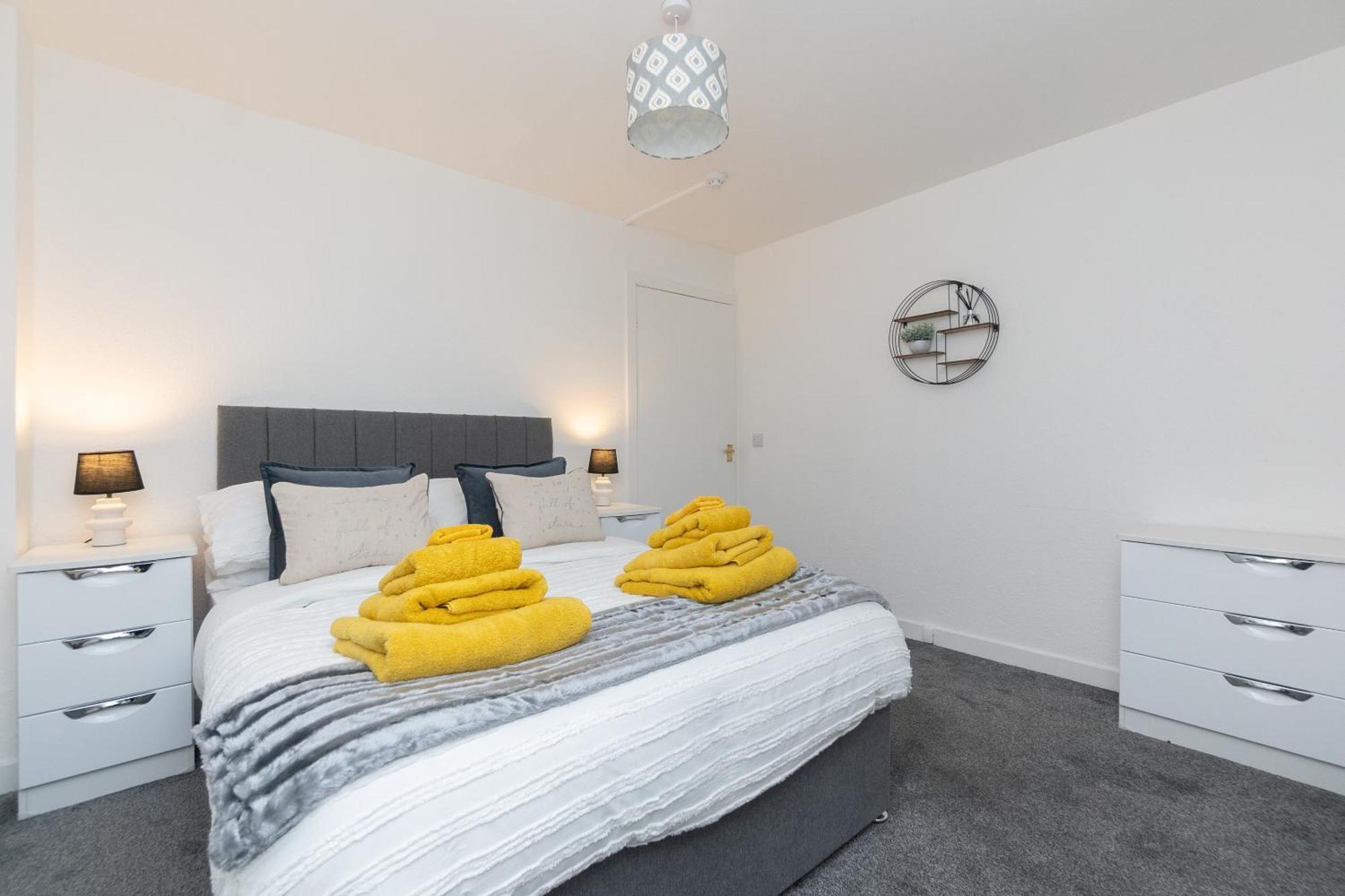 Central City Stay - Sja Stays - 1 Bed Apartment Aberdeen Kültér fotó